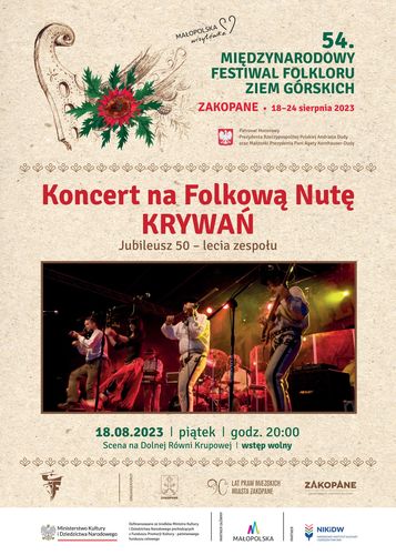 Rozpoczął się 54. Międzynarodowy Festiwal Folkloru Ziem Górskich!